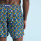 Bañador con estampado Mini Focus Multicolor para hombre Azul marino detalles vista 2