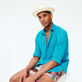 Unisex Natural Straw Panama Hat Solid Sand details view 1