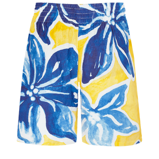 Bermudas lino mujer outlet