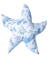 Medusa and Shells Starfish Cushion – VBQ x MX HOME White front view