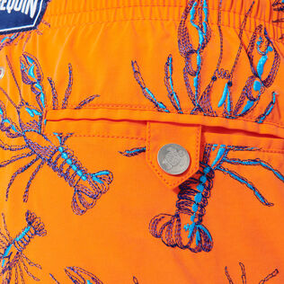 Lobsters Badeshorts mit Stickerei für Herren – Limitierte Serie Tango Details Ansicht 3