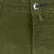 Pantalón recto de terciopelo con cinco bolsillos para hombre Aceituna 