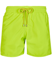 Men Swim Shorts Solid Lemongrass front view