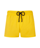Men Swimwear Short and Fitted Stretch Solid Sunflower front view