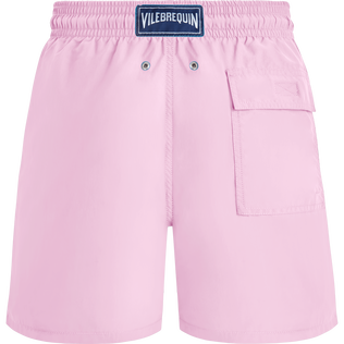 Bañador de color liso para hombre Marshmallow vista trasera