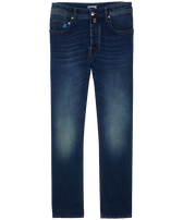 Jeans 5 Poches homme imprimé Sud Med denim w2 vue de face