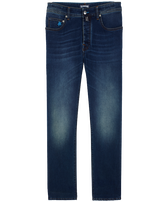 Jeans uomo a 5 tasche in cotone Sud  Med denim w2 vista frontale