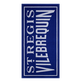 Toalla de algodón orgánico - Vilebrequin x St Regis Mar azul vista frontal