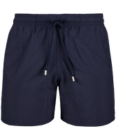 Men Swim Shorts Solid Navy front view