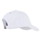 Kids Cap Solid White back view