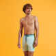 Men Swim Trunks Bicolor Solid Bicolore Thalassa front worn view