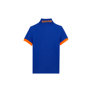 男童纯色有机棉 Polo 衫 Marrakech 后视图