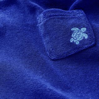 Baby Terry Playsuit Embroidered Turtle Marrakech details view 1