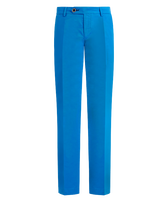 Men Cotton Chino Pants Solid Earthenware front view