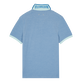 Men Cotton Changing Color Pique Polo Shirt Thalassa back view