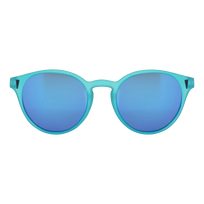 Lunettes de Soleil Flottantes azures unies Azurin vue de face