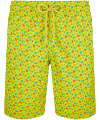 Maillot de bain long stretch homme Micro Tortues Rainbow Gingembre vue de face