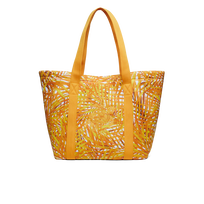 Bolsa de playa grande en neopreno con estampado Palm Leaves Mango vista frontal