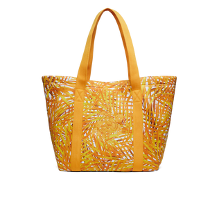 Bolsa de playa grande en neopreno con estampado Palm Leaves Mango vista frontal