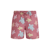 Tortues Multicolores Badeshorts für Herren Boudoir Vorderansicht
