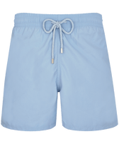 Men Swim Trunks Solid Divine front view