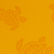 Telo da spiaggia in cotone organico Turtles Jacquard Mango 