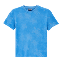 Rondes des Tortues T-Shirt mit Rundhalsausschnitt aus Frottee für Kinder Ozean Vorderansicht
