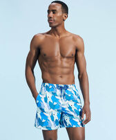 Men Swim Trunks Shark All Around Thalassa front worn view