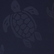 Ronde des Tortues Scarf Navy 