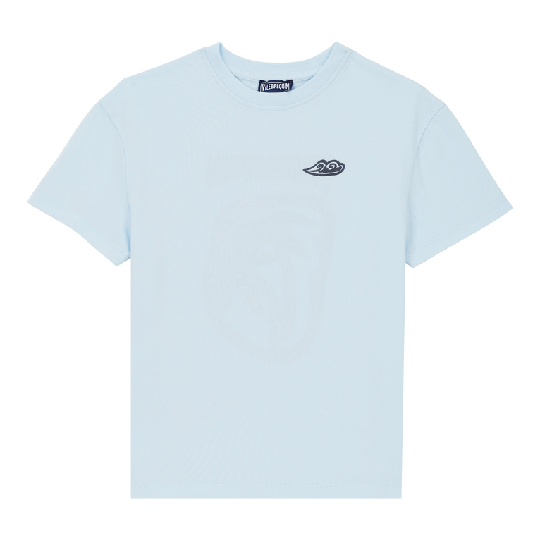 Boys Organic Cotton T-shirt - Tee Shirt - Gabin - Blue - Size 14 - Vilebrequin