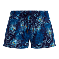 Women Swim Shorts Eyes of the wind Midnight front view
