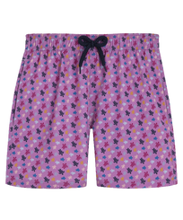 Bañador elástico con estampado Micro Ronde des Tortues Rainbow para niño Glycine vista frontal
