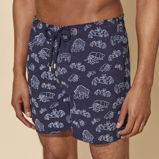 Men Swim Shorts Embroidered Hermit Crabs - Limited Edition Navy details view 2