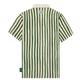 Camicia bowling uomo in lino HS Stripes - Vilebrequin x Highsnobiety Garden vista posteriore