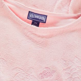 Vestito bambina in spugna Peony dettagli vista 1
