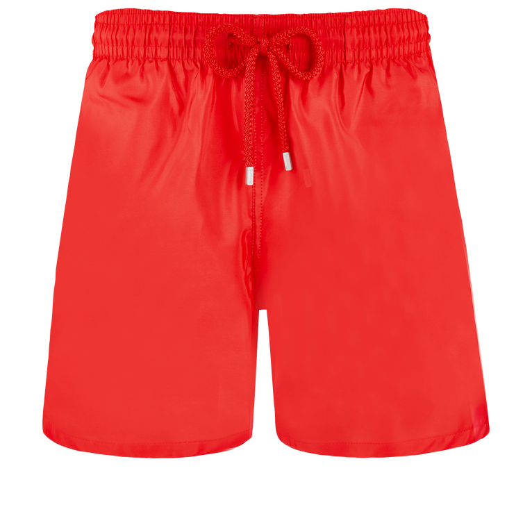 Men Swim Shorts Ultra-light And Packable Solid - Mahina - Red - Size XXXL - Vilebrequin