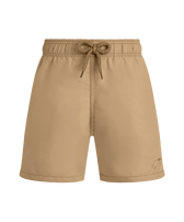 Maillot de bain garçon uni Moka vue de face