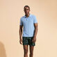 Micro Ronde Des Tortues Rainbow Badeshorts mit Stickerei für Herren – Limitierte Serie Schwarz Details Ansicht 2