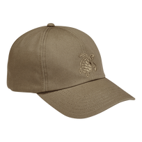 Unisex Cap Solid Olivier front view