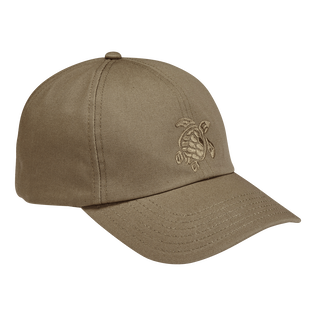 Unisex Cap Solid Olivier front view