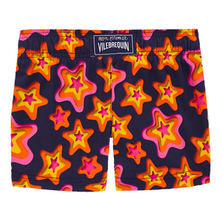 Maillot de bain bébé Stars Gift Bleu marine vue de dos
