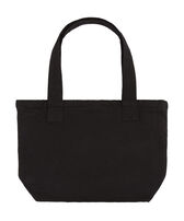 Mini-Strandtasche Schwarz Vorderansicht