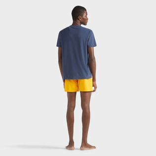Men  Swim shorts Starfish Art Water-reactive Mango back worn view