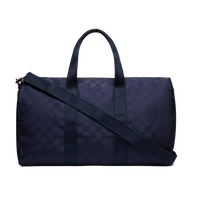 中性 VBQ Monogram 72 小时旅行包 Navy 正面图