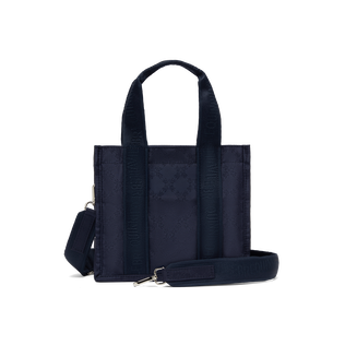 Women Mini Travel Bag Turtle Monogram Bag Navy 细节视图6