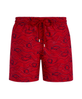 Costume da bagno uomo ricamato Aquarium - Edizione limitata Moulin rouge vista frontale