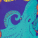 Boys Swim Shorts Octopussy Purple blue 