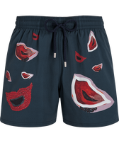 Passion Stretch-Badeshorts für Herren - Vilebrequin x Deux Femmes Noires Goa Vorderansicht