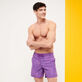 Men Swimwear Valentine's Day Orchid front worn view