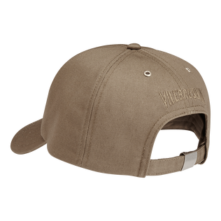 Unisex Cap Solid Olivier back view